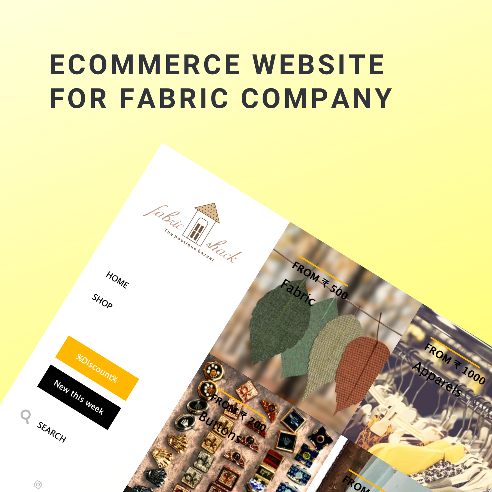 E-Commerce - Fabric Shack